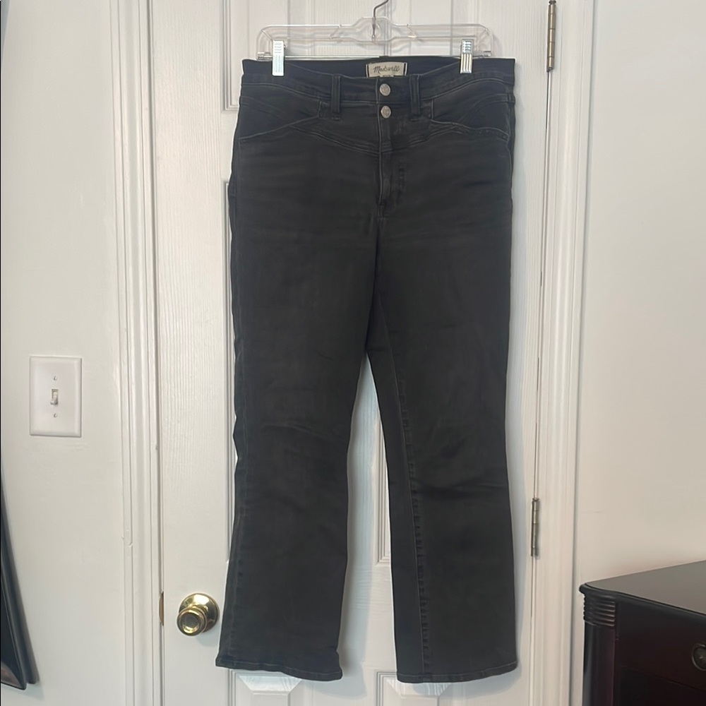 Madewell Black Boot Cut Jeans Classic Style